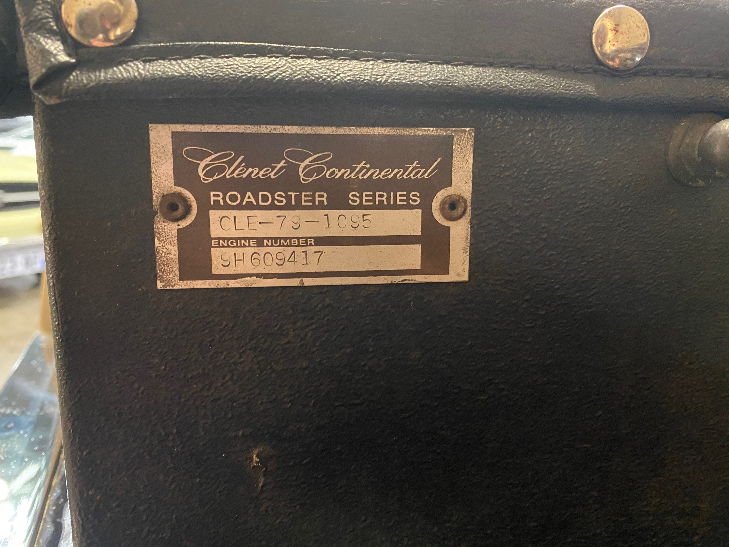Clenet Roadster Serie I